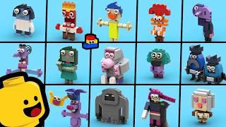 Inside Out 2: LEGO Figures Tutorial (All Characters)