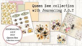 Queen Bee reveal with journaling J.O.Y