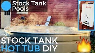 Stock Tank HOT TUB DIY Guide (propane)
