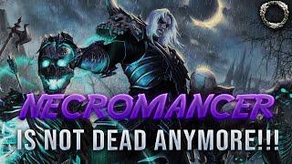 I Revive The DEAD Class  NECROMANCER 1vX 2vX PvP Build Gameplay  ESO Gold Road DragooX