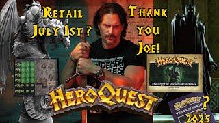 HeroQuest Talk: Crypt of Perpetual Darkness/Wizards of Morcar Part Deux (NEWS!)