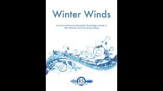 Winter Winds - Long Version (Grade .5/1, Randall Standridge, Concert Band)