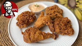 Recreate KFC fried chicken recipe(with tips)