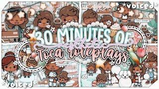 35 minutes of *AESTHETIC* Toca Family Roleplays ⭐️ || *voiced* || Toca Boca Life World Roleplay 