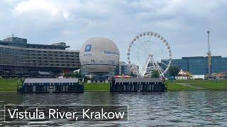 Vistula River Walk, Krakow During The Day [POLAND WALK 2023 4K HDR 30FPS]