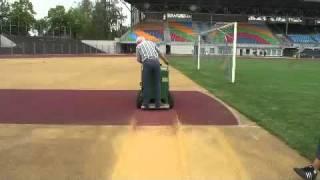 SMG RotoMatic R80 Renovation Grinding of Running Track