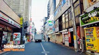 【4K】Walking around Shinmaruko station, Kanagawa ~新丸子~ Japan travel