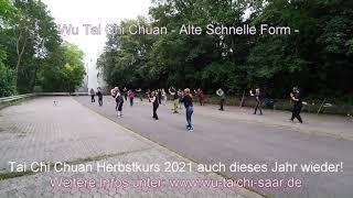 Wu Tai Chi Chuan Alte Schnelle Form Kniestreifen Dao Zentrum Saar