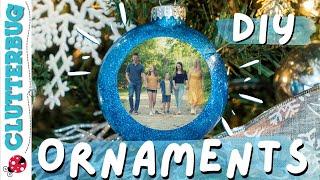 How to Make DIY Christmas Photo Ornaments 