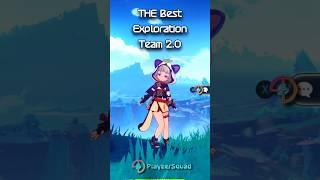 Best Exploration Team - Genshin Impact #shorts #sayu #wanderer #keqing #kokomi #playzersquad #phonk