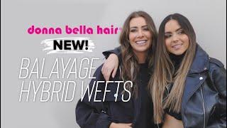 Balayage Hybrid Weft Extensions - Donna Bella Hair®