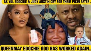 QUEENMAY EDOCHIE GOD HAS WORKED AGAIN AS YUL EDOCHIE & JUDY AUSTIN CRY FOR THEIR PIKIN AFTER UNEXPEC