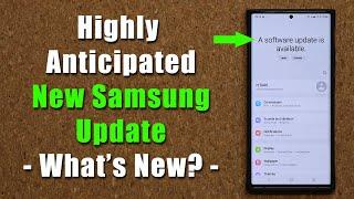 New Software Update for Samsung Smartphones! - Many New Features (ONE UI 3.0 ONLY)