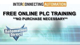 Free Online PLC Training - No Purchase Necessary AutomationDirect Training