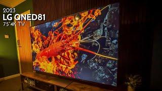 NEW 2023 LG QNED 81 the Big Screen 75" 4K TV for Everyone!