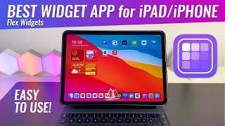 NEW widget app for iPad and iPhone! | MAKE YOUR OWN FLEX WIDGETS | DECEMBER 2020