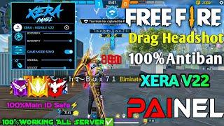 OB46 Update XERA VIP PANELFree fire 100%Antiban Drag Headshot Rank Working Mobile | New Sensi Hack