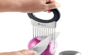 Onion holder for chopping