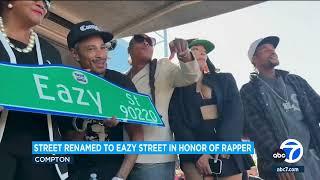 Eazy Street: Compton renames street after late rapper Eazy-E