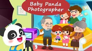 Baby Panda Photographer - Learn How to Use Photographic Equipment | BabyBus Games