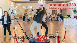 VIDEOMATON 360 en una de las mejores masías para bodas,  El Jardí de Calders en Girona
