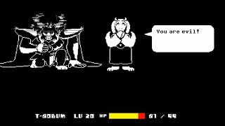 Undertale LV20 in neutral route!