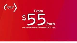 Southern Phone's Unlimited NBN Plans From Only $55!