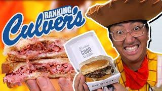 Ranking EVERYTHING at Culver's