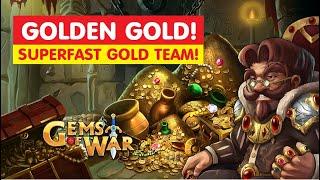 Gems of War Fastest Gold Farming Team? 1M Guide and Best Strategy!