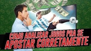 APOSTAS ESPORTIVAS - COMO FAZER UMA ANÁLISE DE JOGO CORRETA? #3