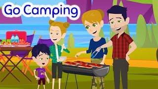 Go Camping -  English Conversations at Home for Parents and Child