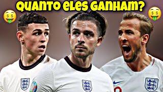 Salário Jogadores Da Seleção Inglesa- INGLATERRA 2022