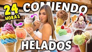 24 HORAS COMIENDO HELADOS / El mundo de Indy