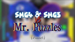 SMG4 & SMG3 Vs Mr. Puzzles |FANART|