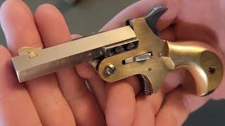DIY Dovetail Front Sight on a 22 Derringer - Practical Scrap Metal Small Arms vol 7 - Model 2