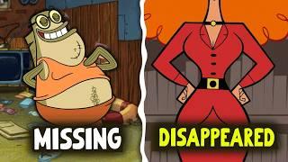 Cartoon characters that suddenly disappeared from their shows؟؟