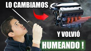 Cambiamos el motor y regresó humeando!