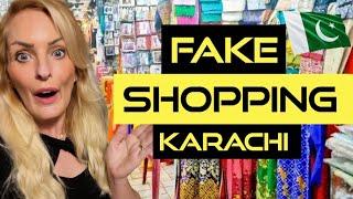 We Went FAKE Shopping in Karachi Pakistan 