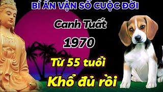 NGHÈO KHỔ ĐỦ RỒI. TUỔI CANH TUẤT 1970 TỪ 55 TUỔI TRỞ ĐI ĐẾN THỜI ĐỔI VẬN. SỐ MỆNH GIÀU SANG PHÚ QUÝ