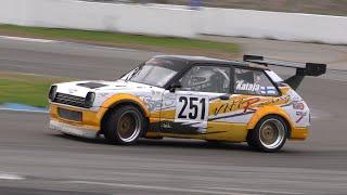 Toyota Starlet 2.7 L V8 First Rollout Hockenheimring 05.04.24- by Rallyeszene