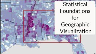 Statistical Foundations for Geographic Visualization #GIS #Maps #Cartography #Data Science