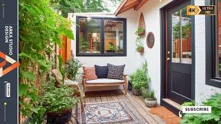 Tiny House Courtyard Transformations: Traditional Design Ideas for Cozy, Functional Small Spaces!