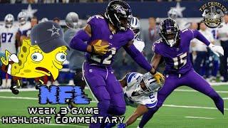 SHOCKING Finishes in 2024 NFL Week 3 | 2024 NFL Week 3 Game Highlight Commentary | TRY NOT TO LAUGH