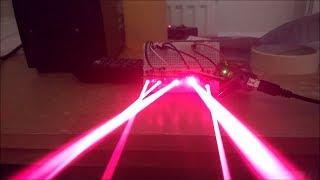 PWM Laser Disco - Arduino Nano