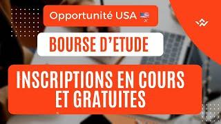 Immigre aux usa grâce à cette bourse d’étude offerte et frais d’inscription gratuit #usa # america