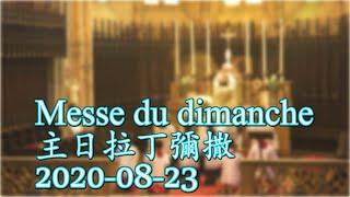 Messe du dimanche - 2020-08-23 - 脫利騰彌撒 - Douzième dimanche après la Pentecôte - 復活期后第十二主日