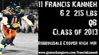 #11 Francis Kanneh / QB / Robbinsdale Cooper High (MN) Class of 2013