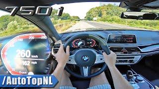2021 BMW 7 Series 750i V8 530HP *TOP SPEED* on AUTOBAHN [NO SPEED LIMIT] by AutoTopNL