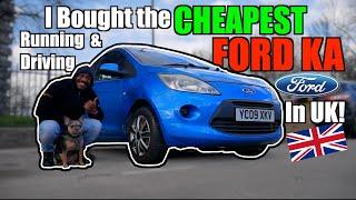 I BOUGHT The CHEAPEST FORD KA in UK! Will It Start?