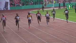 Precious Nzeakor win women's 200m at the National Olympic Trials Benin 2024